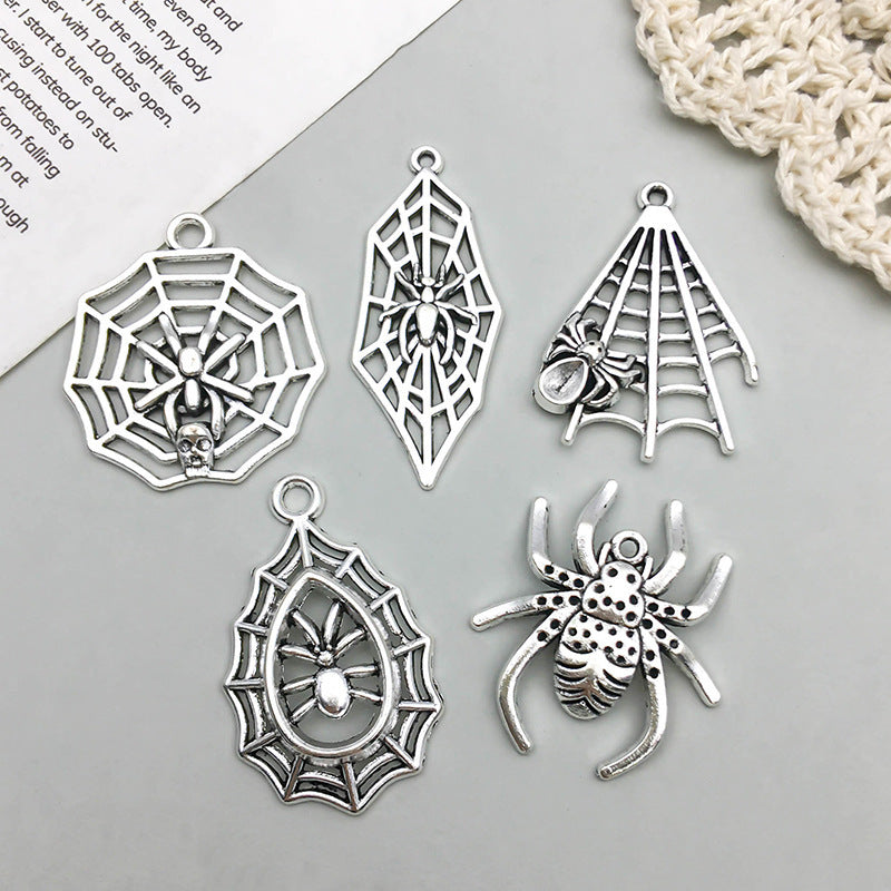 Zinc Alloy Spider Accessories Pendant