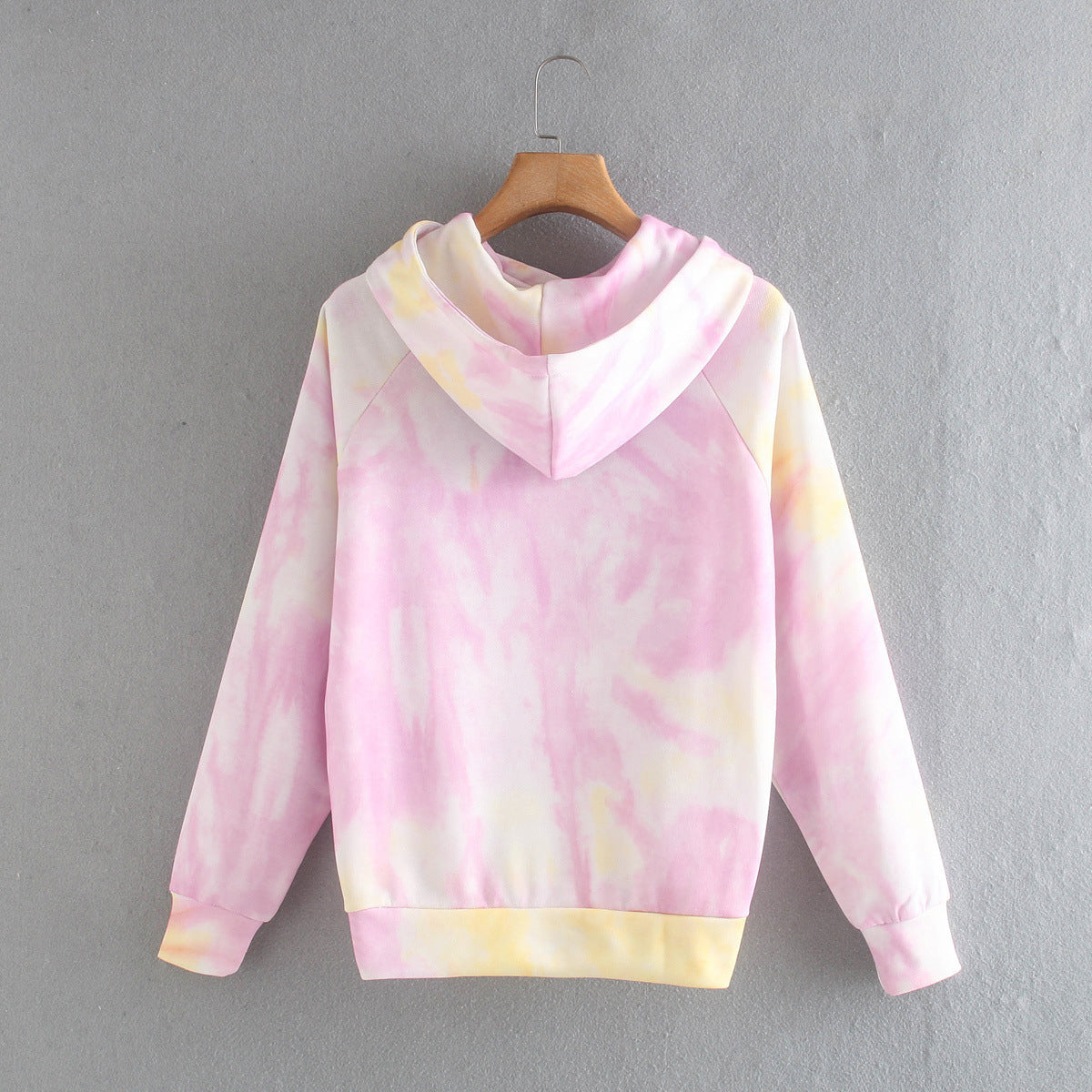 Loose Style Blouse All-Match Tie-Dye sweat outfit