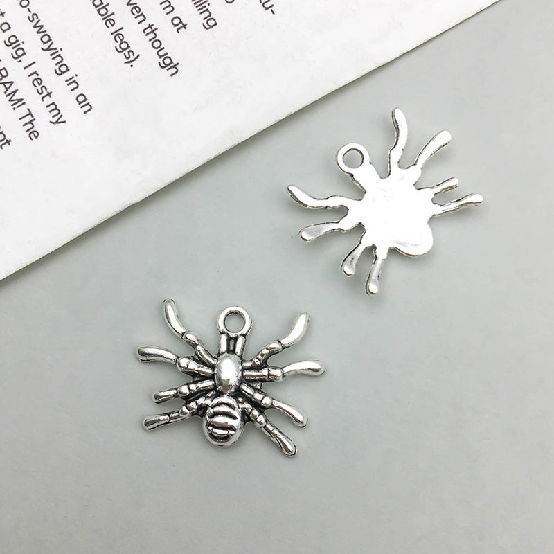 Zinc Alloy Spider Accessories Pendant