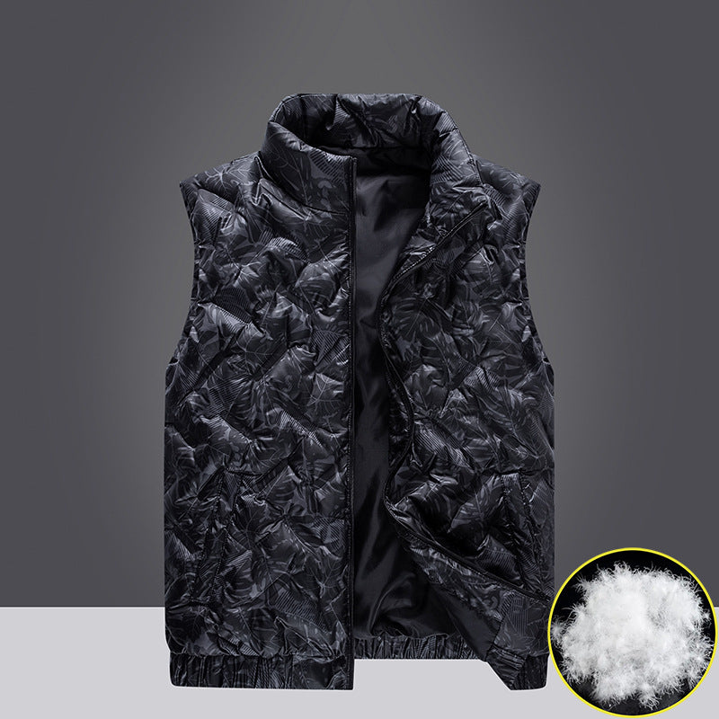 Winter New Down Vest Man Short