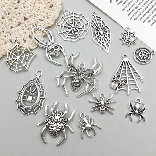 Zinc Alloy Spider Accessories Pendant