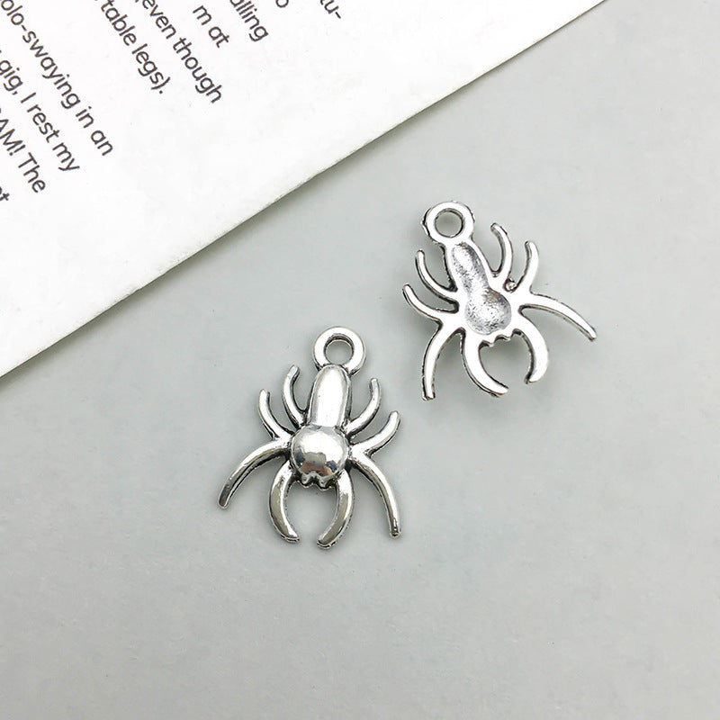 Zinc Alloy Spider Accessories Pendant